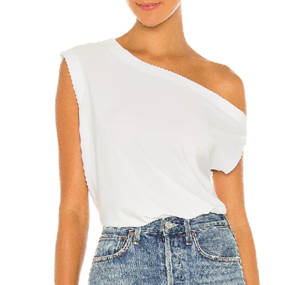 Norma Kamali Drop Shoulder Top